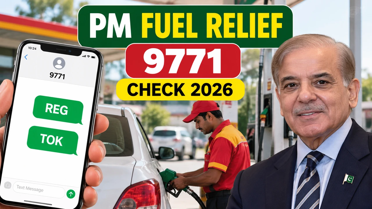 PM Fuel Relief 9771 Check 2026 registration and token guide