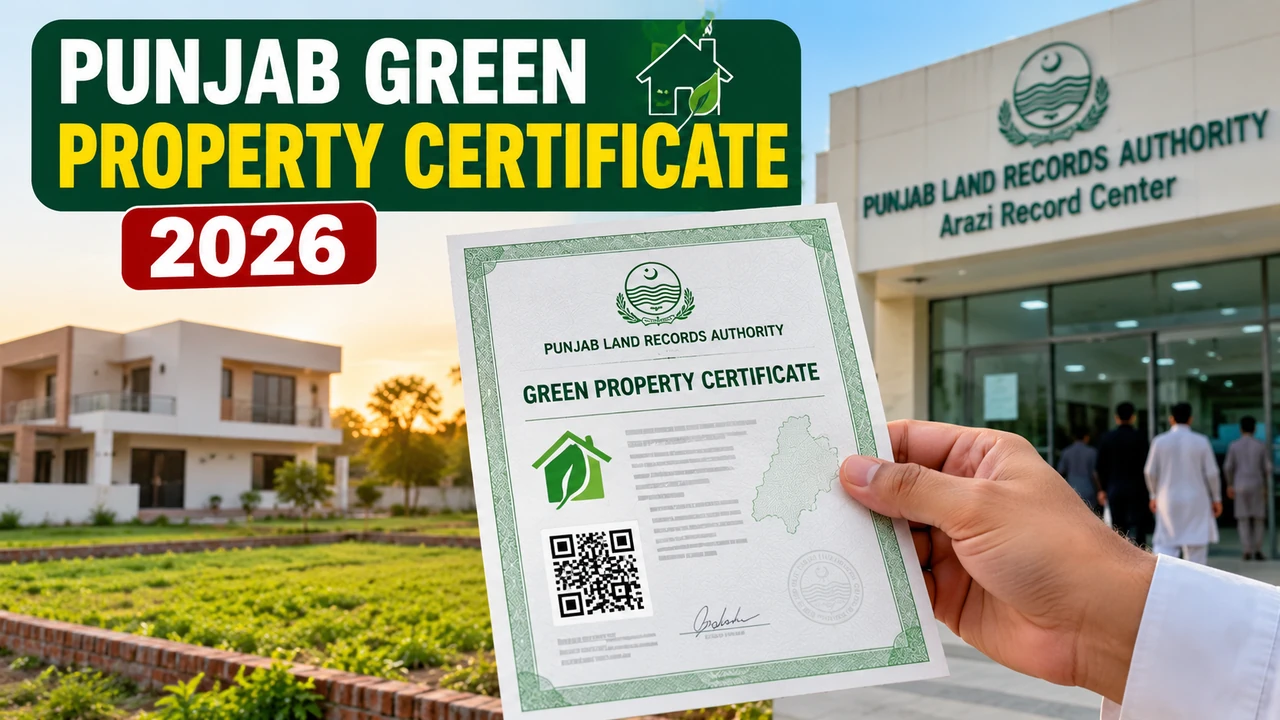 Punjab Green Property Certificate 2026